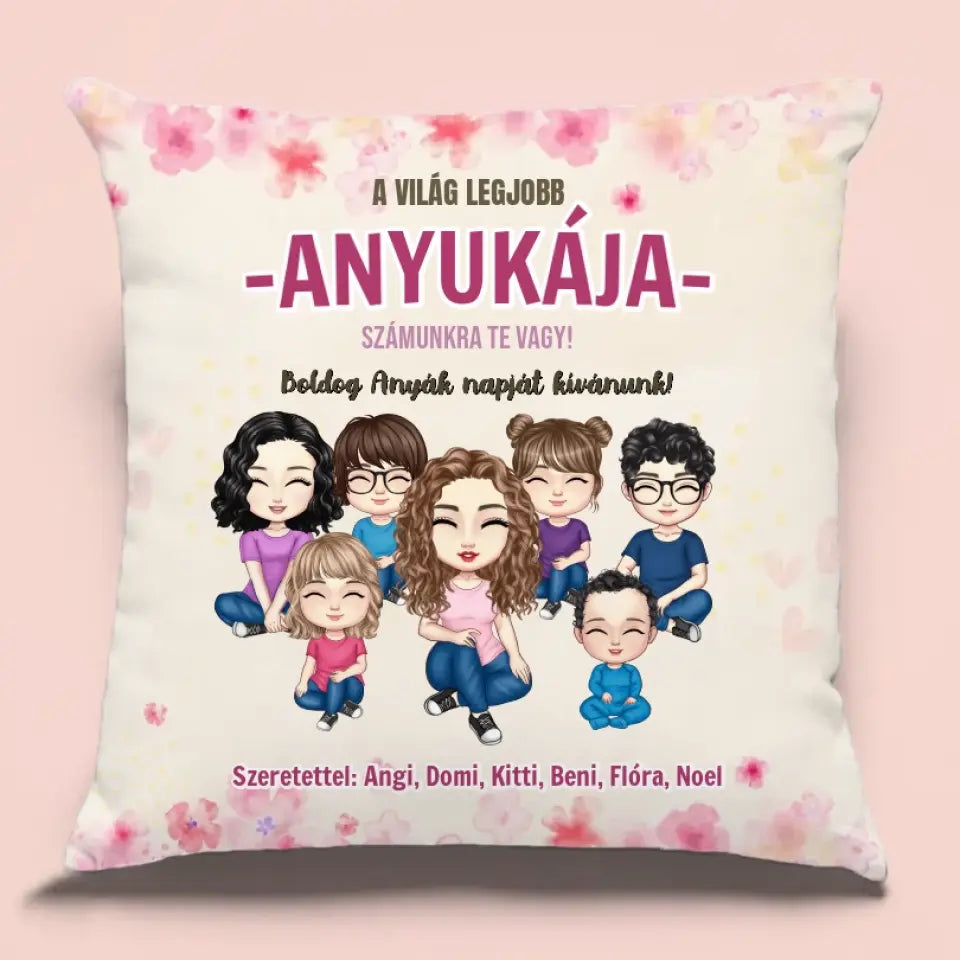 Anyák napi párna édesanyáknak