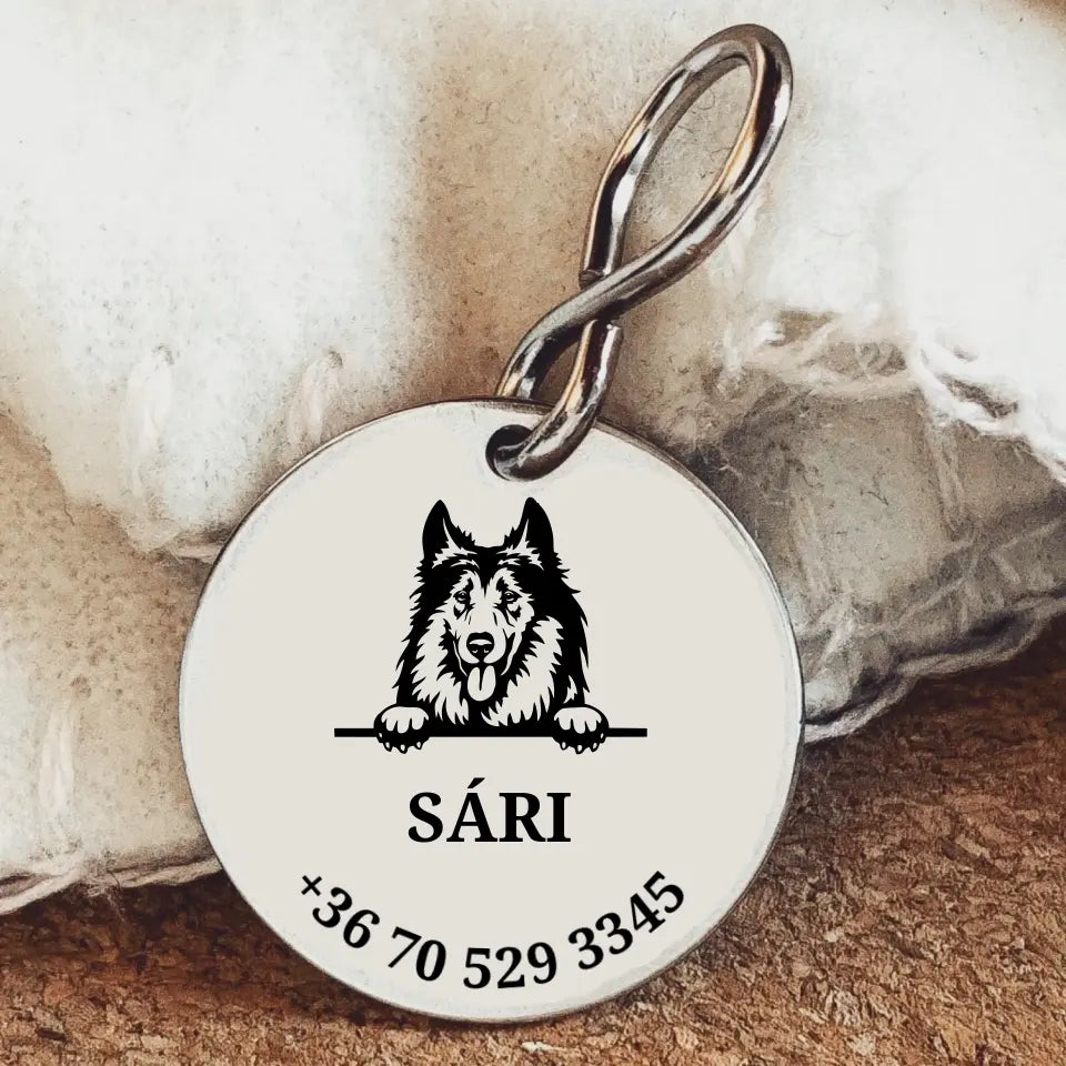 Skót juhász kutya biléta 2 méretben