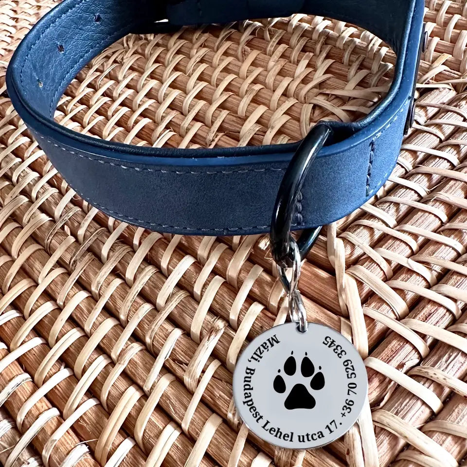 Kutyabiléta nagytestű kutyáknak a gazdi adataival