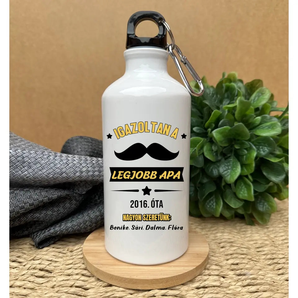 Igazoltan a legjobb apa - kulacs apáknak