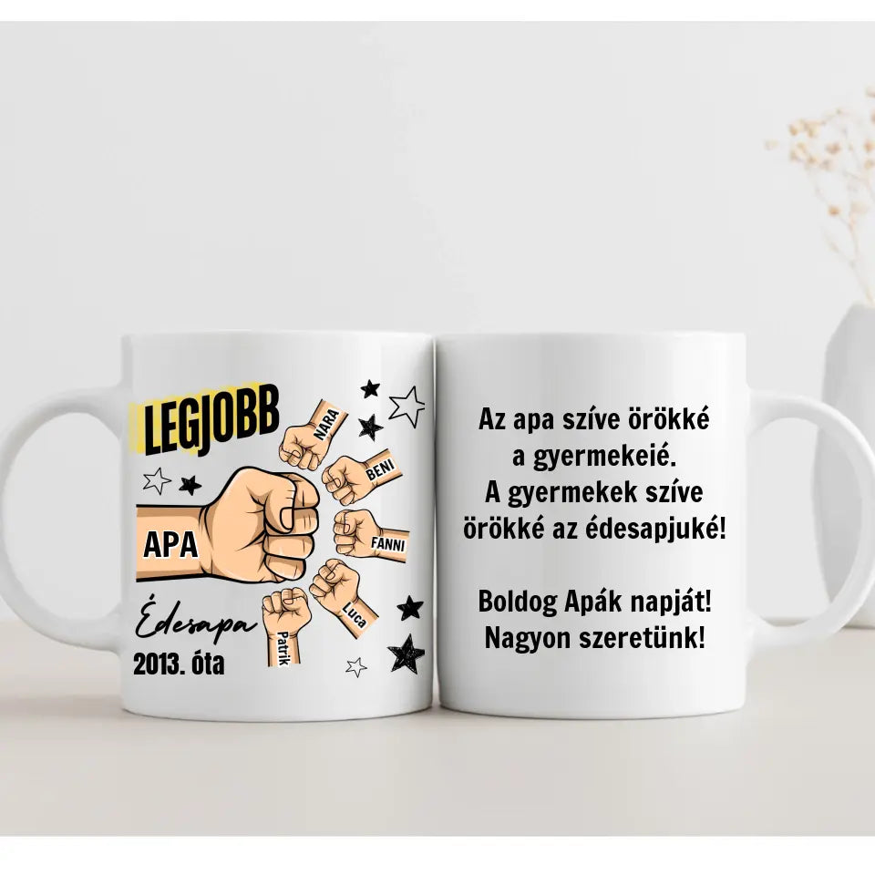 apák napjára ajándék a gyerekektől