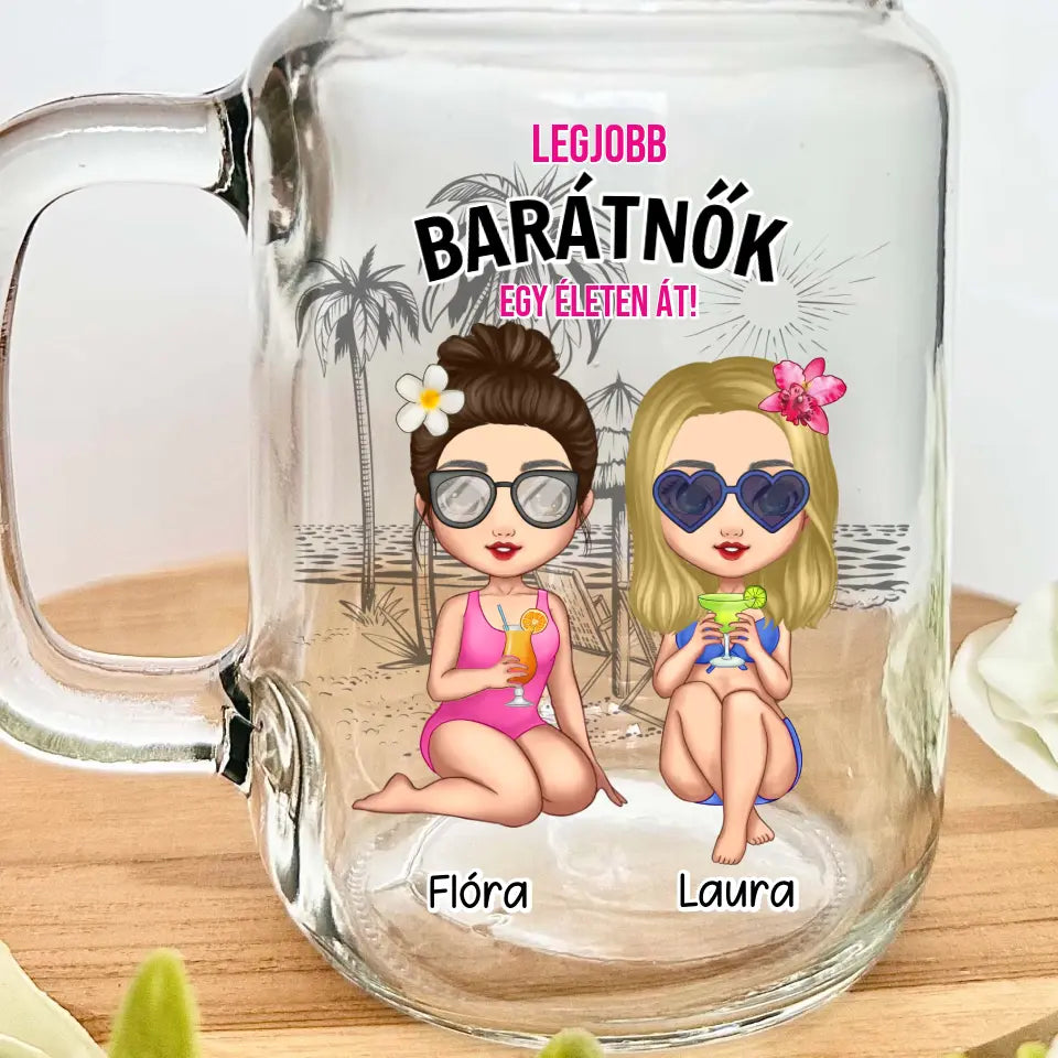 Limonádés pohár barátnőknek - nyári kiadás