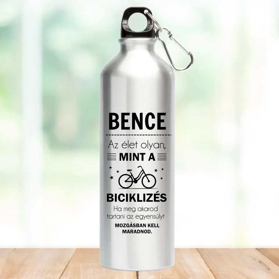 egyedi biciklis ajándék