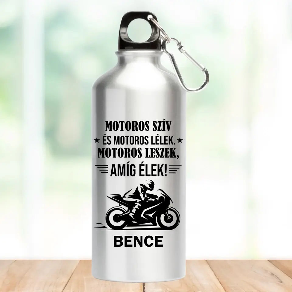 motoros ajándék kulacs