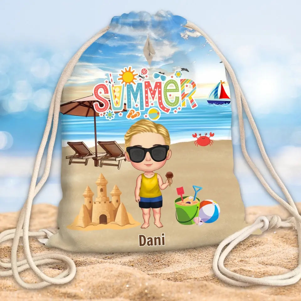 Strand hátitáska kisfiúnak