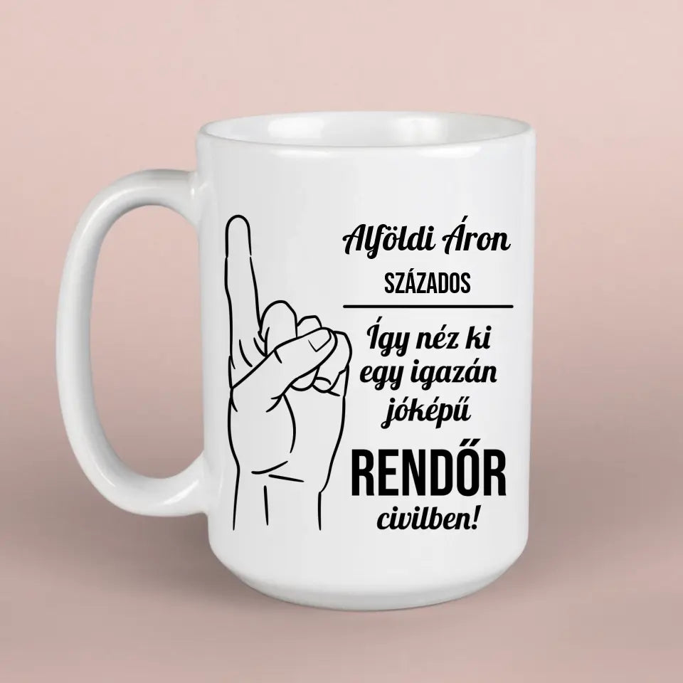 vicces ajándéktárgy rendőrnek