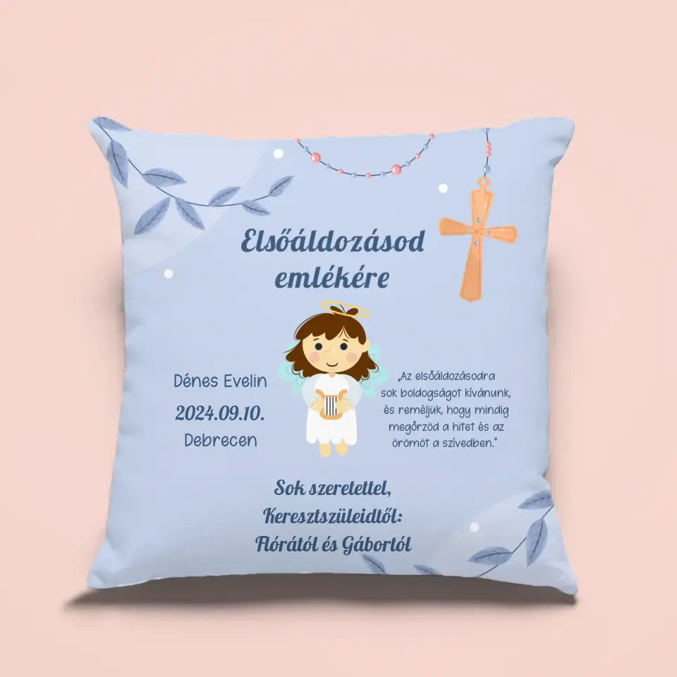elsőáldozós párna