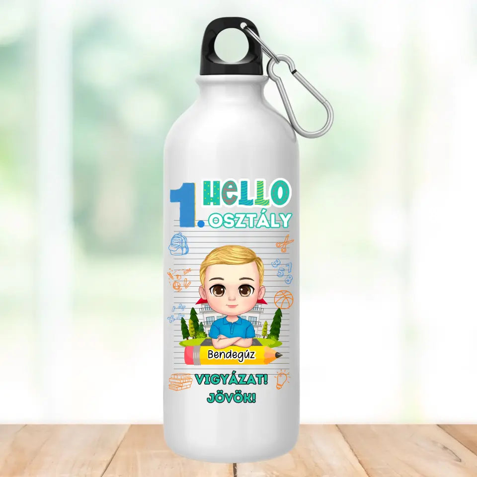 saját neves sulis kulacs