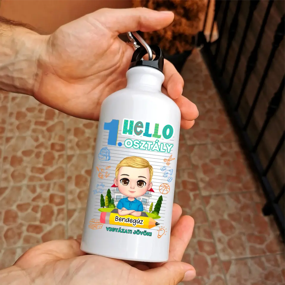 Hello 1.osztály - kulacs kisfiúnak