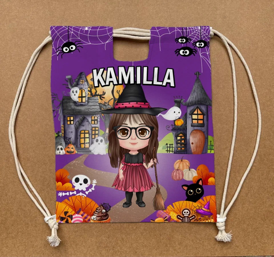 halloweenes tornazsák gyereknek