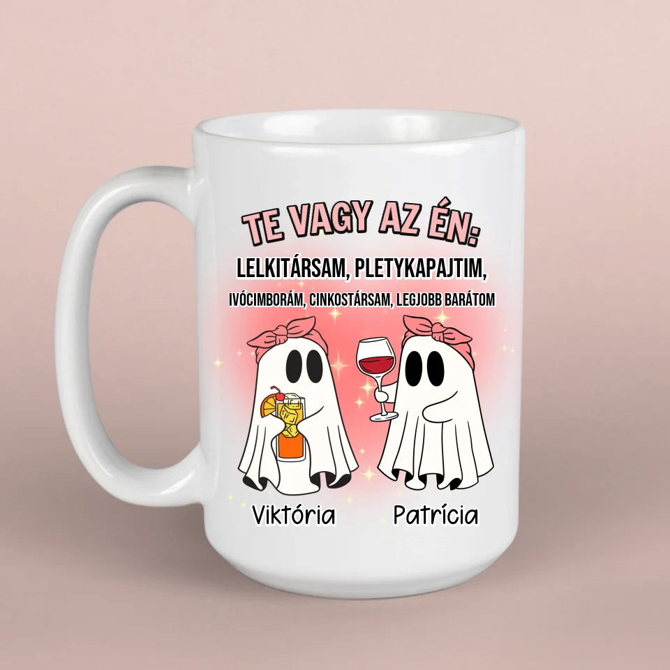 Szellem pajtik bögre barátnőknek