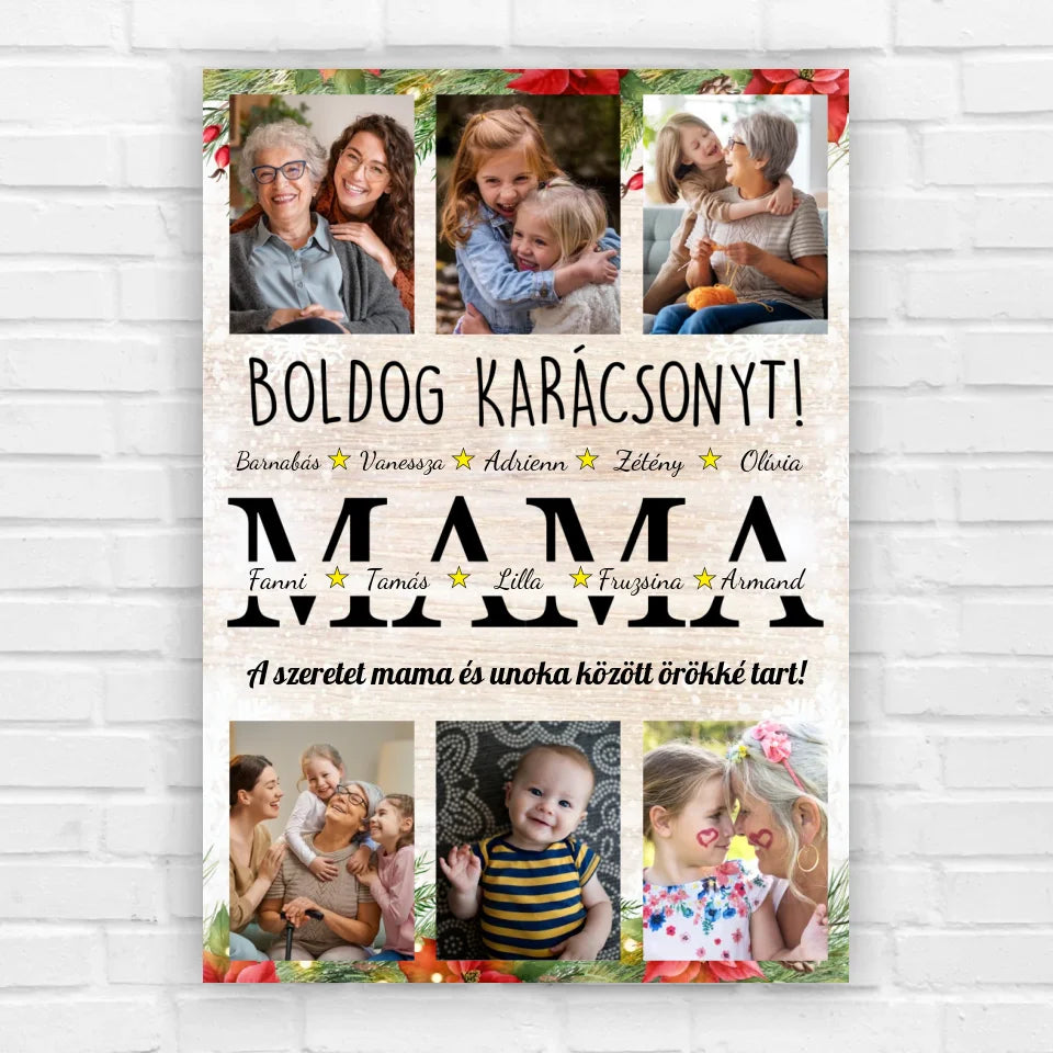 karácsonyi ajándék nagymamának