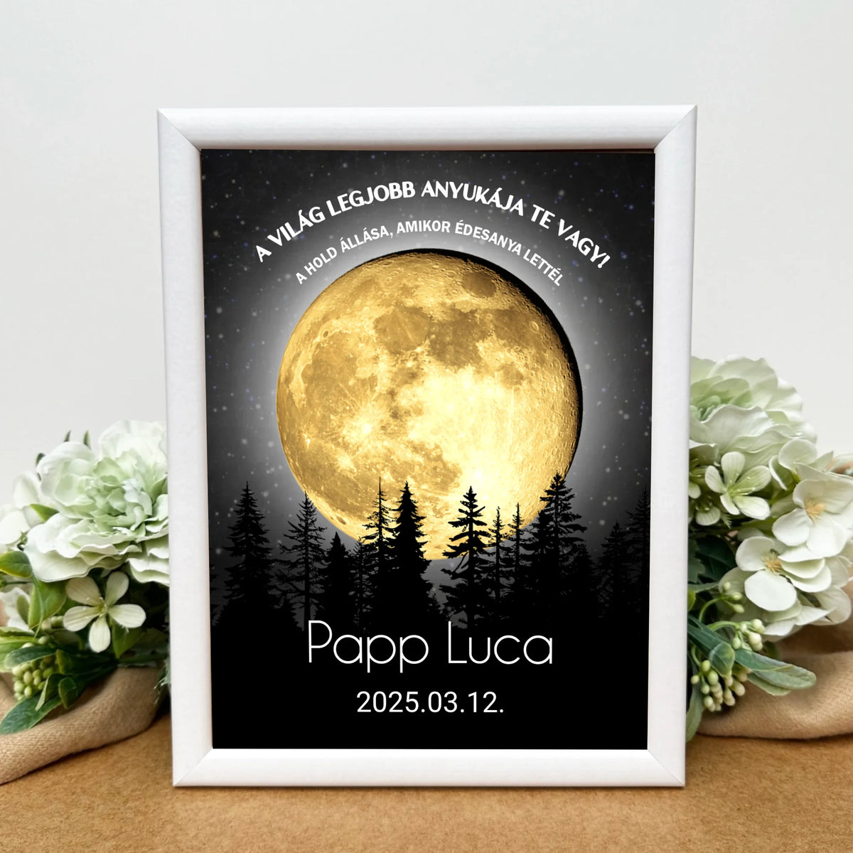 Holdfázis kép édesanyának - 1 gyermekes