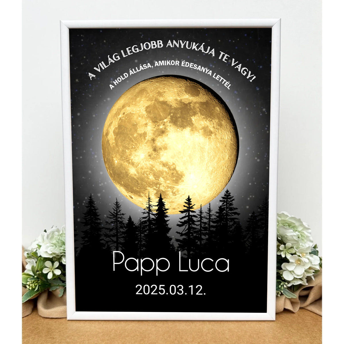 Holdfázis kép édesanyának - 1 gyermekes