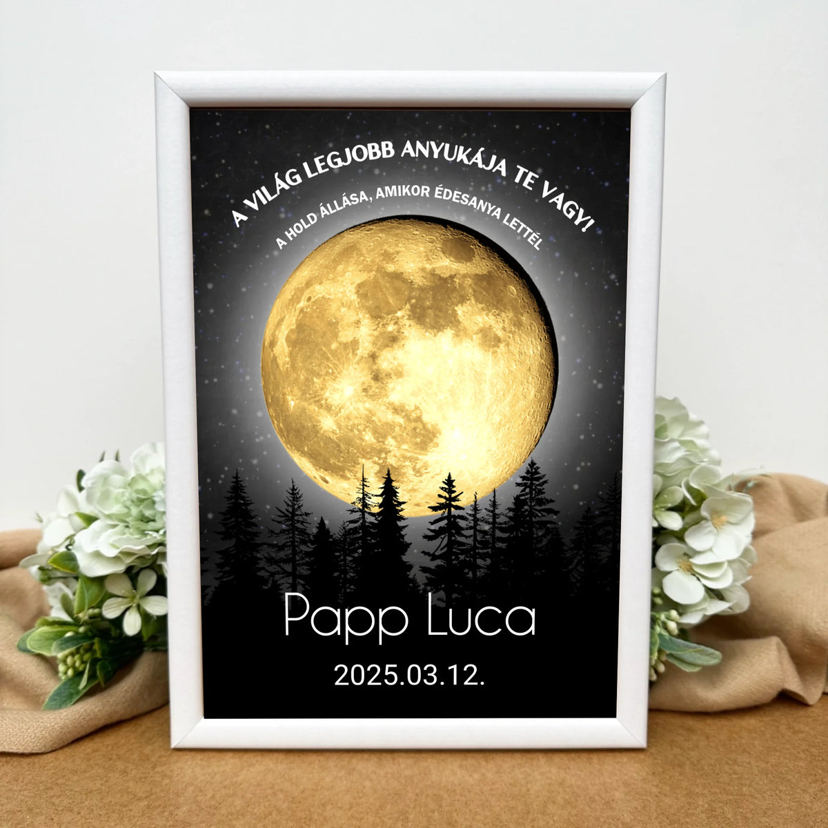 Holdfázis kép édesanyának - 1 gyermekes