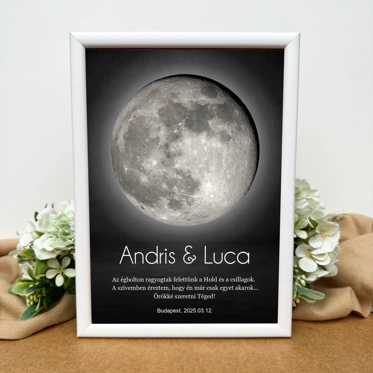 Holdfázis falikép - különleges dekoráció