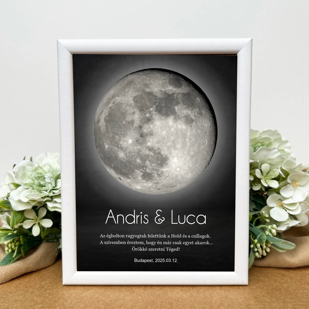 Holdfázis falikép - különleges dekoráció