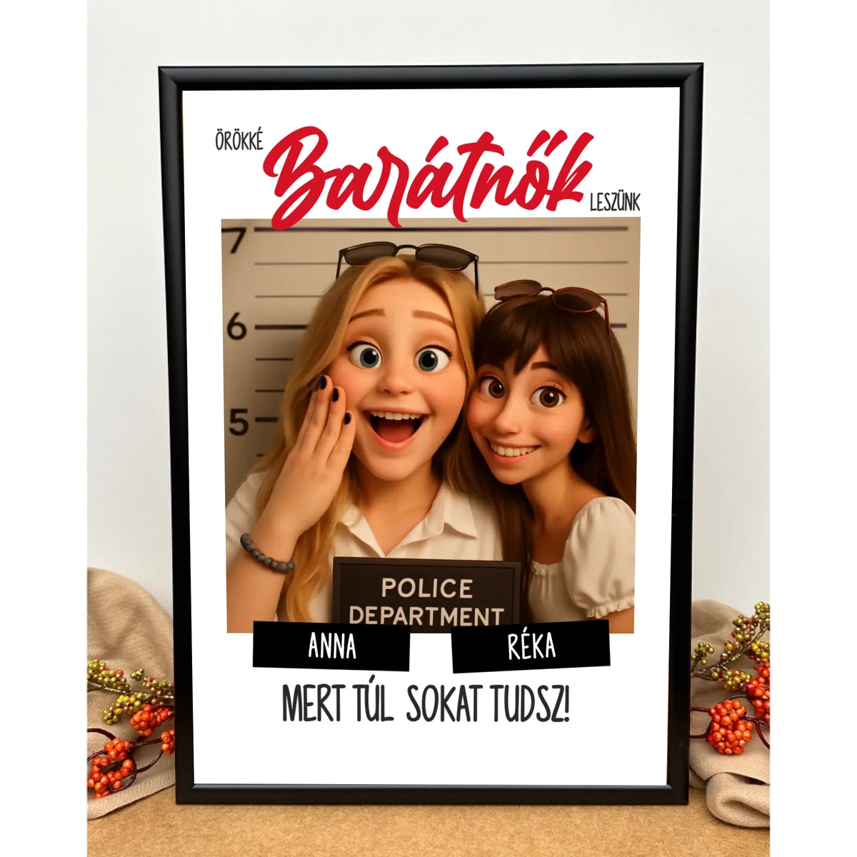 Barátnők jóban-rosszban  - egyedi kép