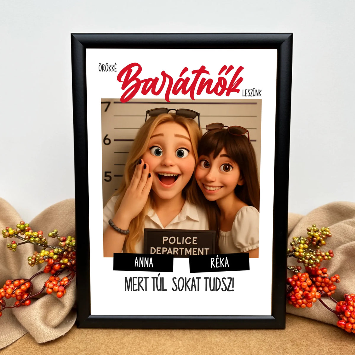 Barátnők jóban-rosszban  - egyedi kép