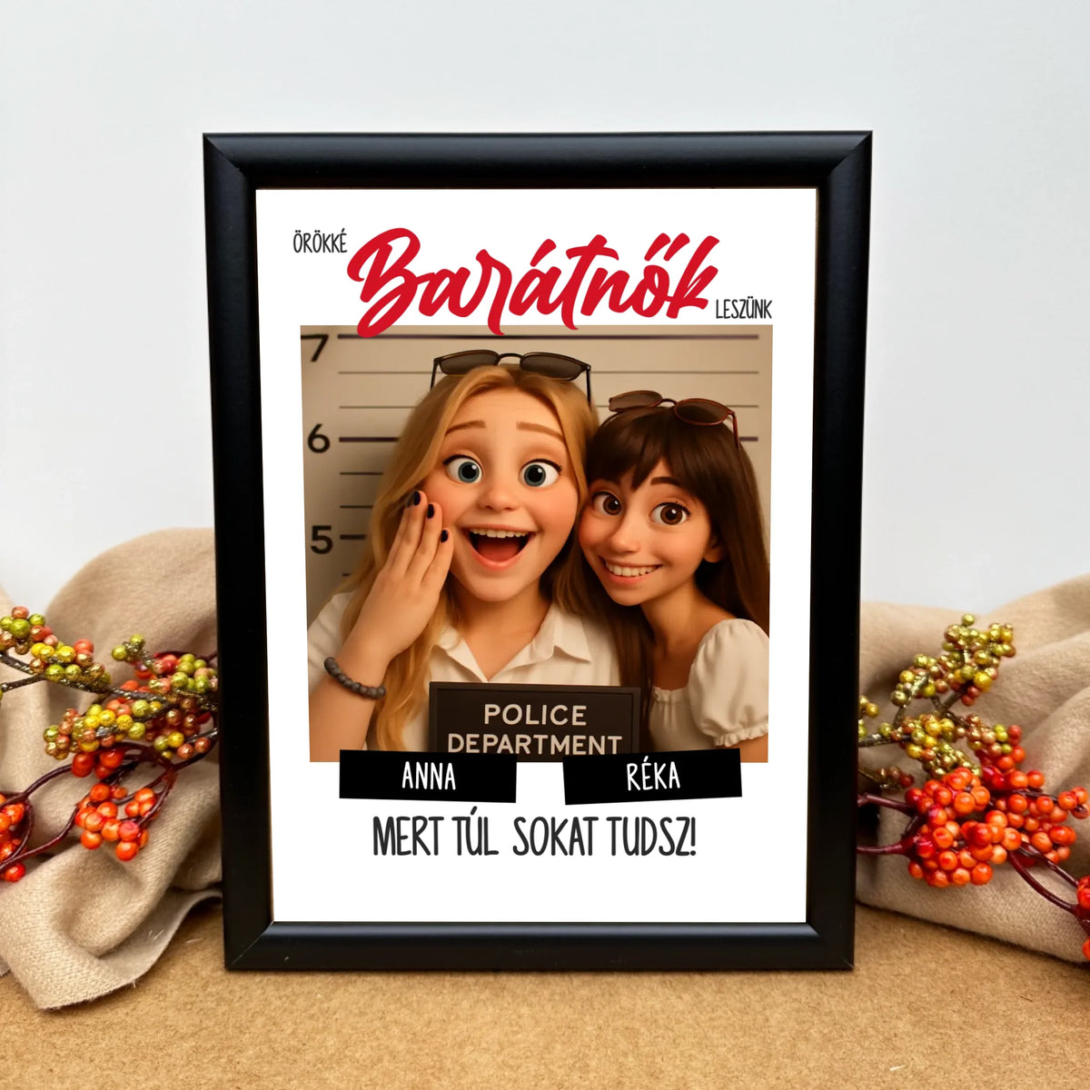 Barátnők jóban-rosszban  - egyedi kép