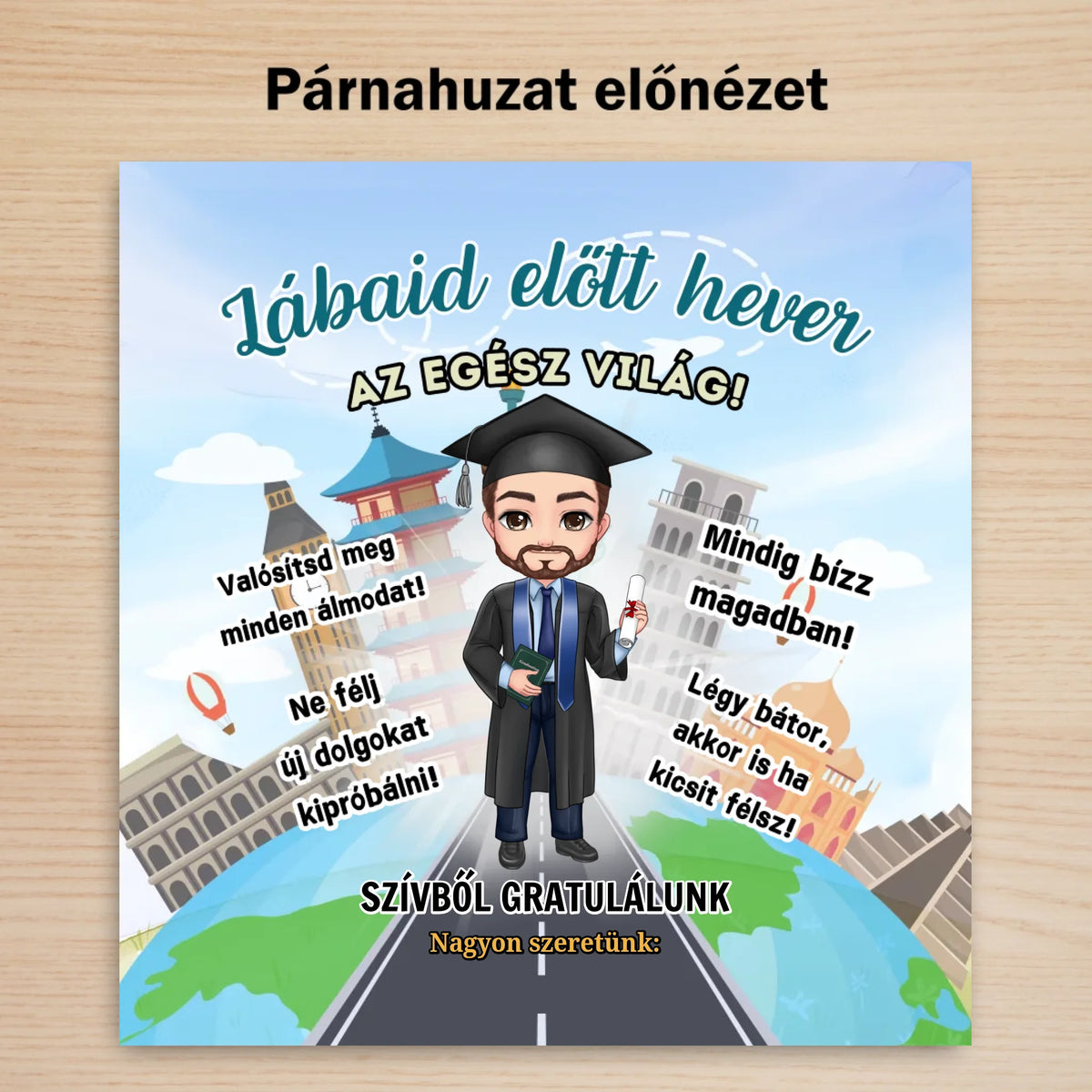 párnahuzat előnézet