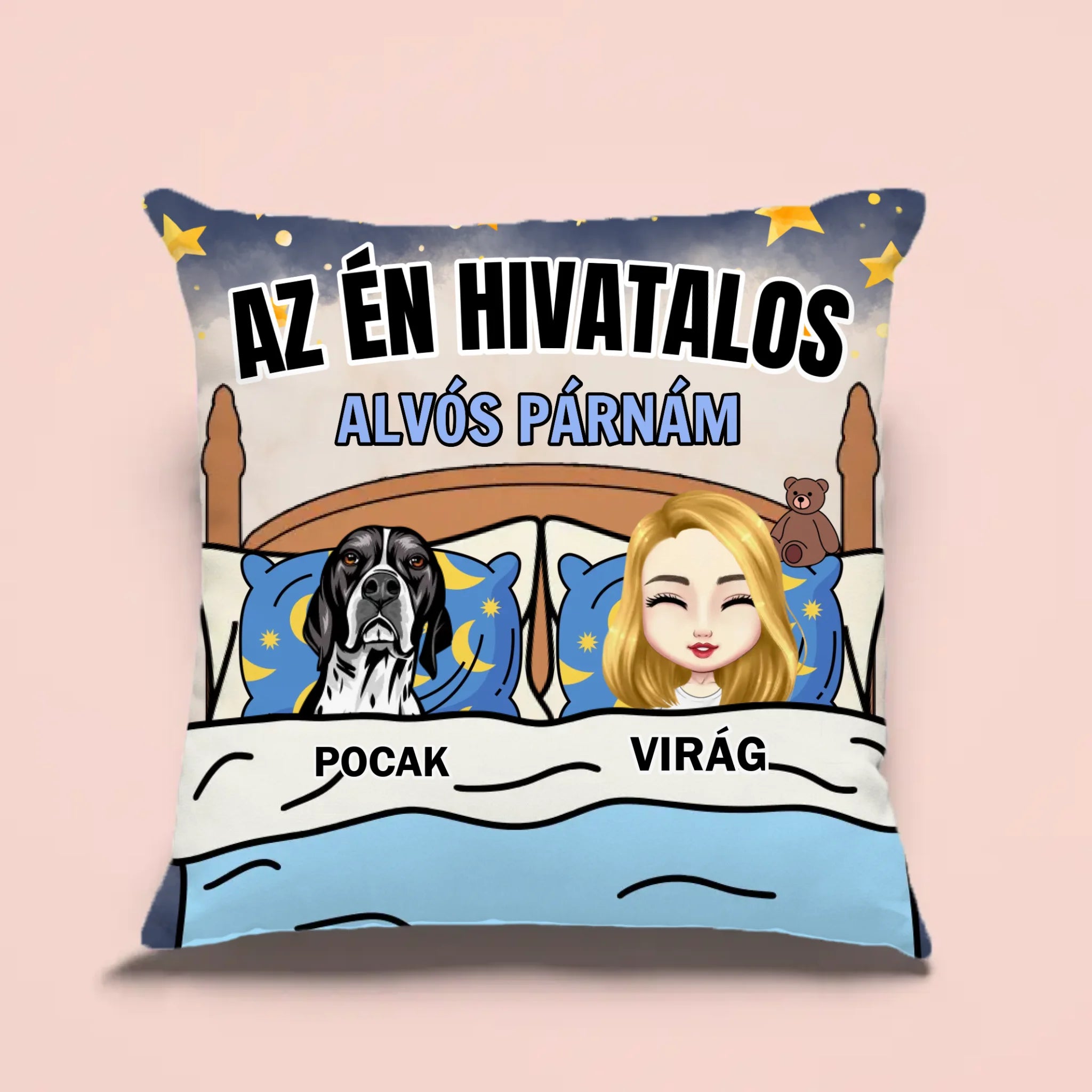 Az én hivatalos alvós párnám - választható figurákkal