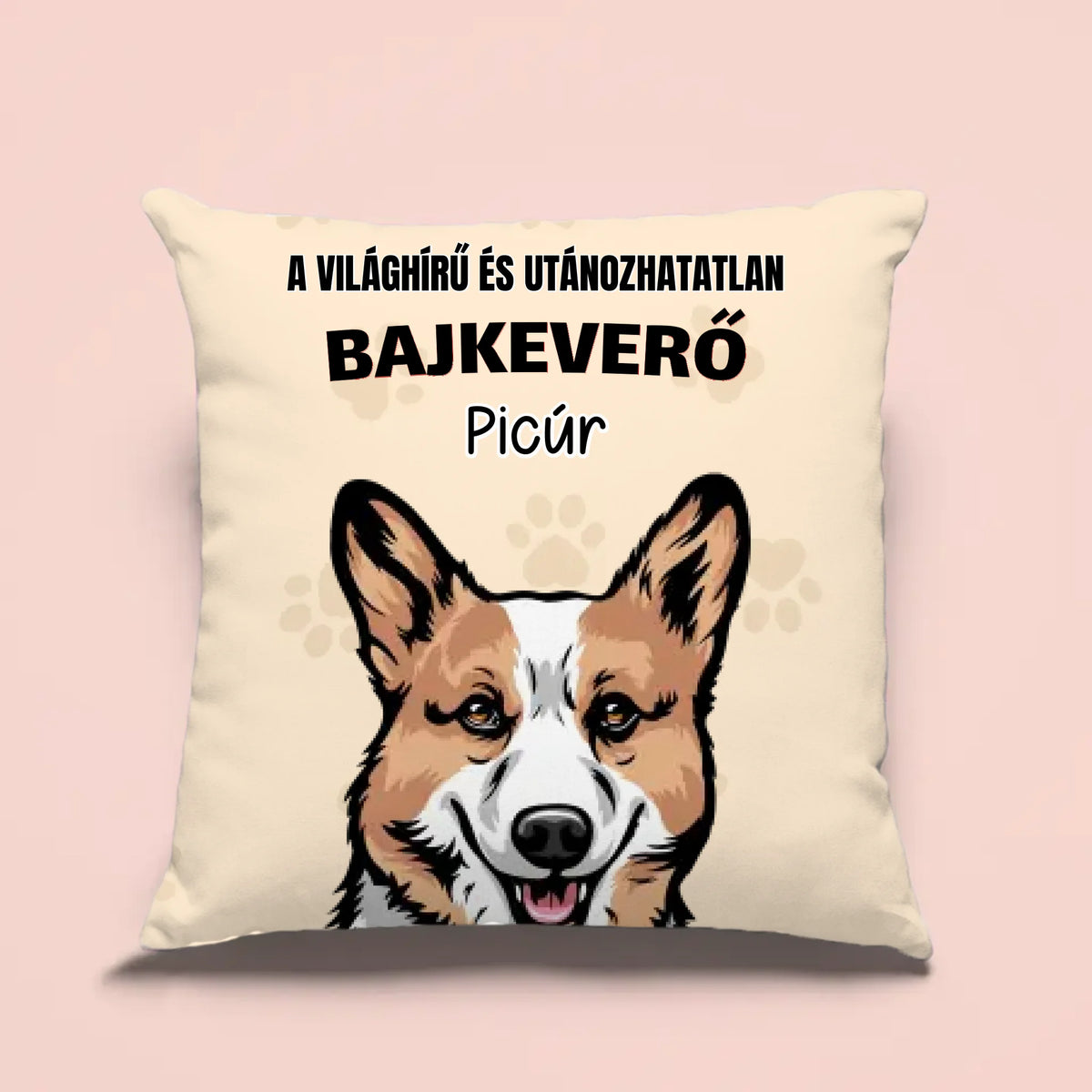 Bajkeverő klub párna - választható állattal