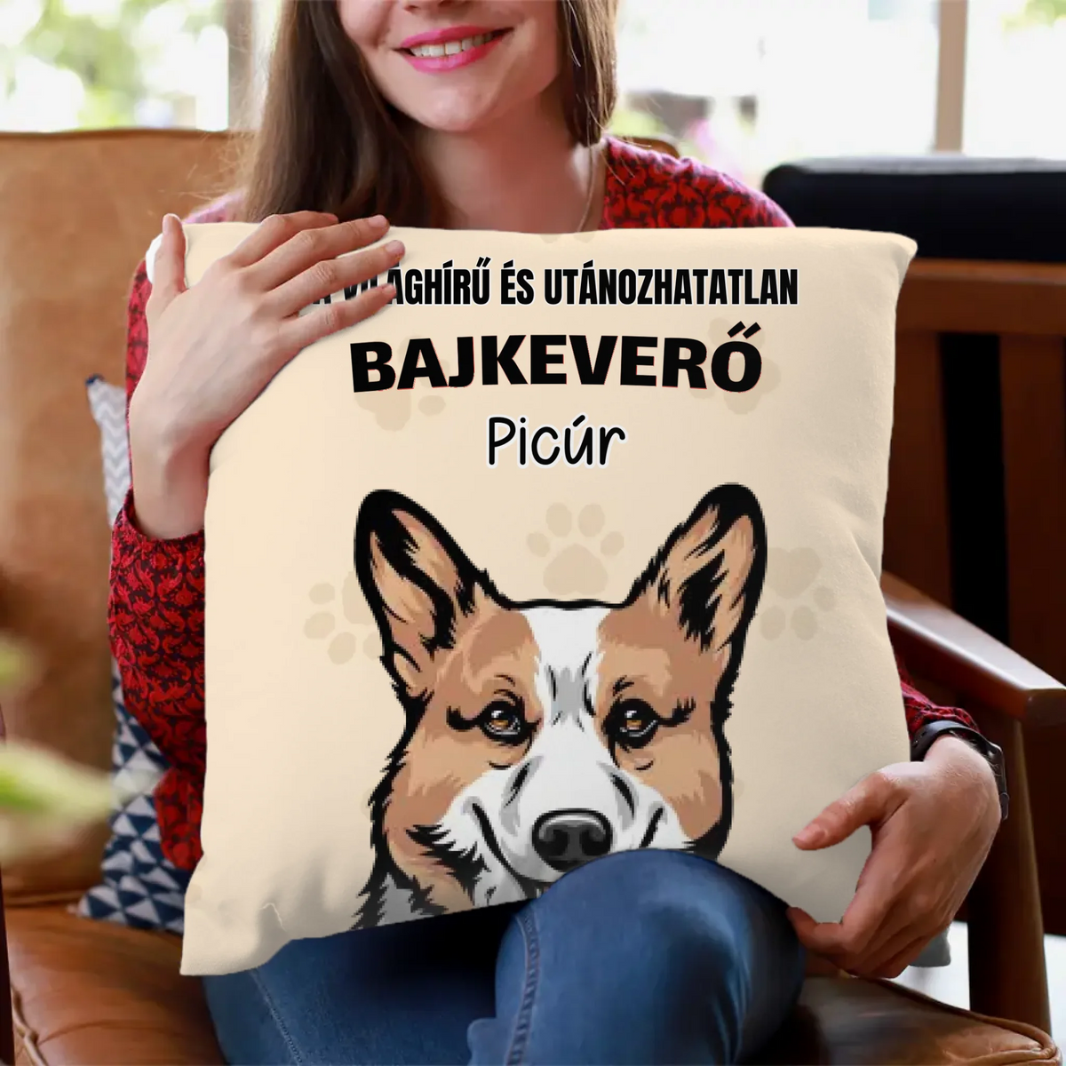 Bajkeverő klub párna - választható állattal