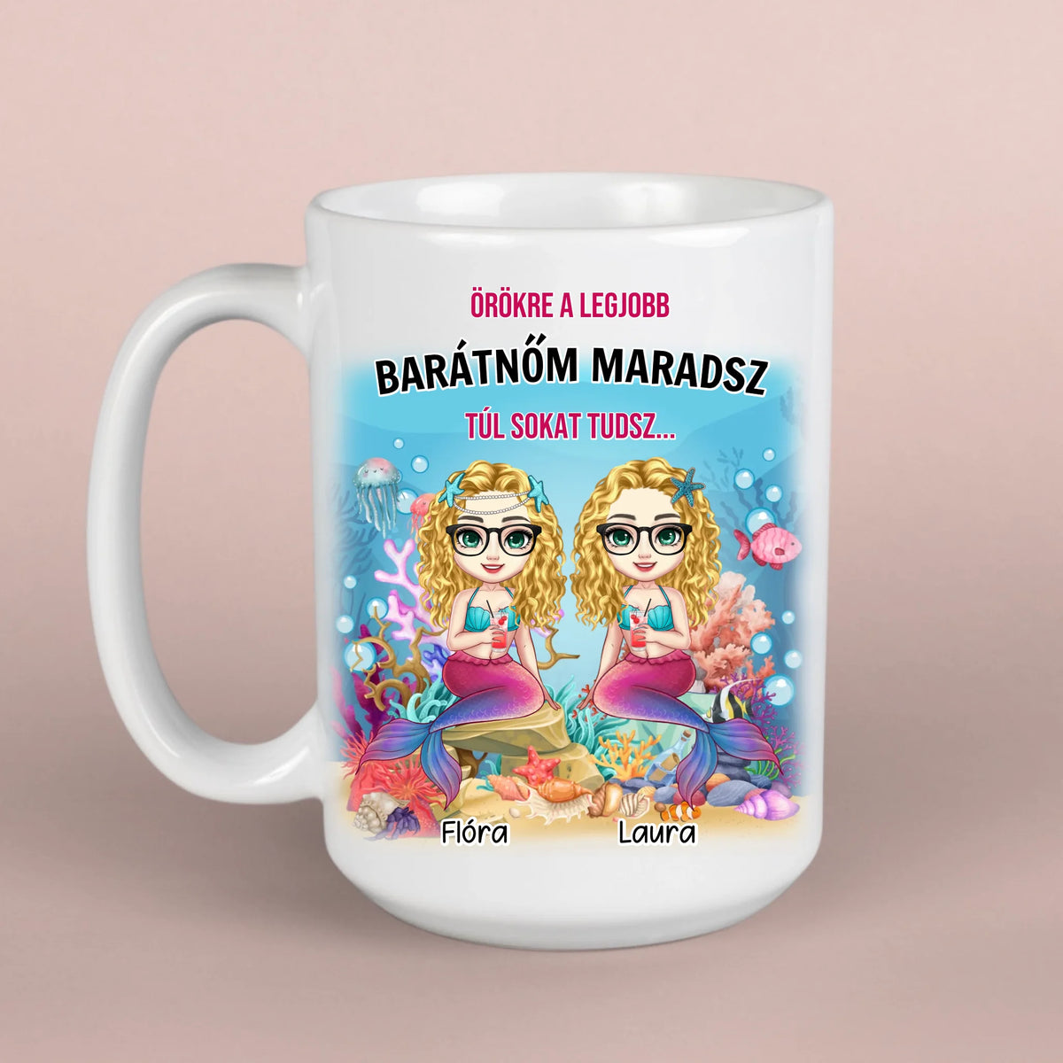 Sellős bögre legjobb barátnőknek