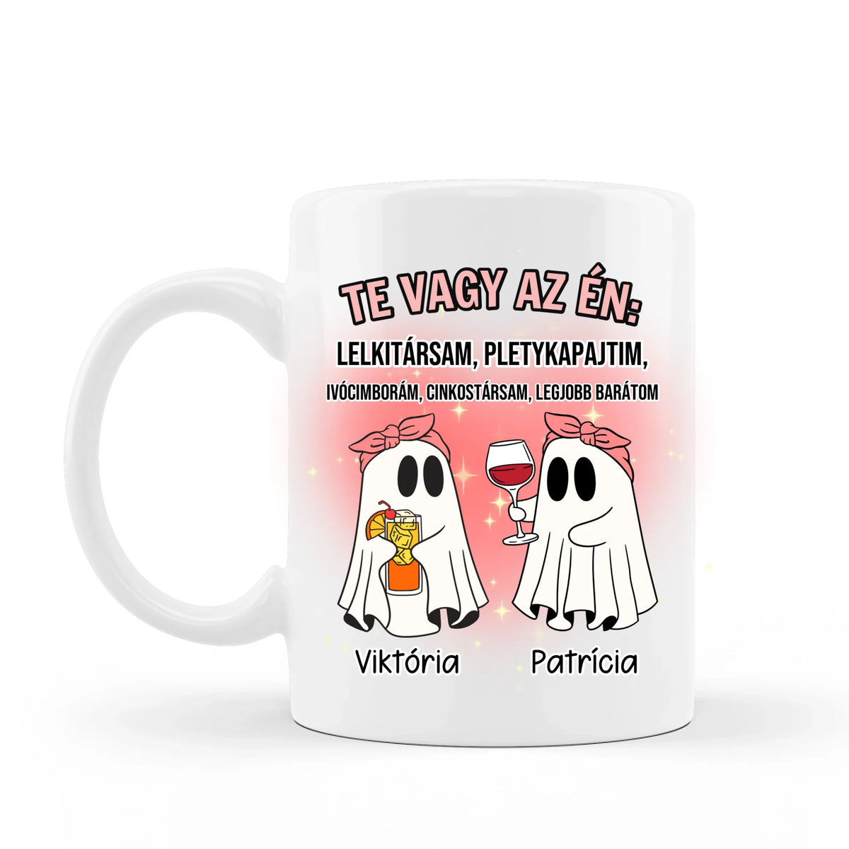 Szellem pajtik bögre barátnőknek