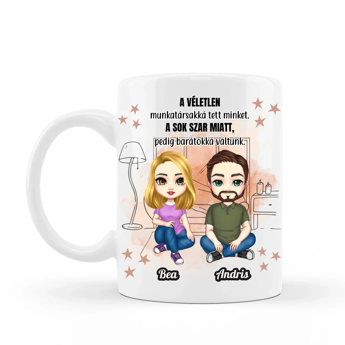 Legjobb kolléga ajándék - egyedi bögre