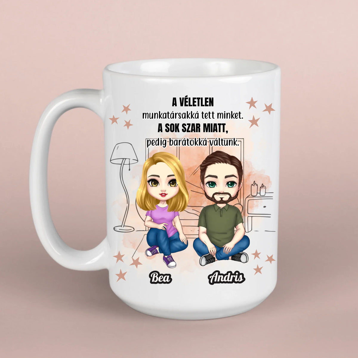 Legjobb kolléga ajándék - egyedi bögre