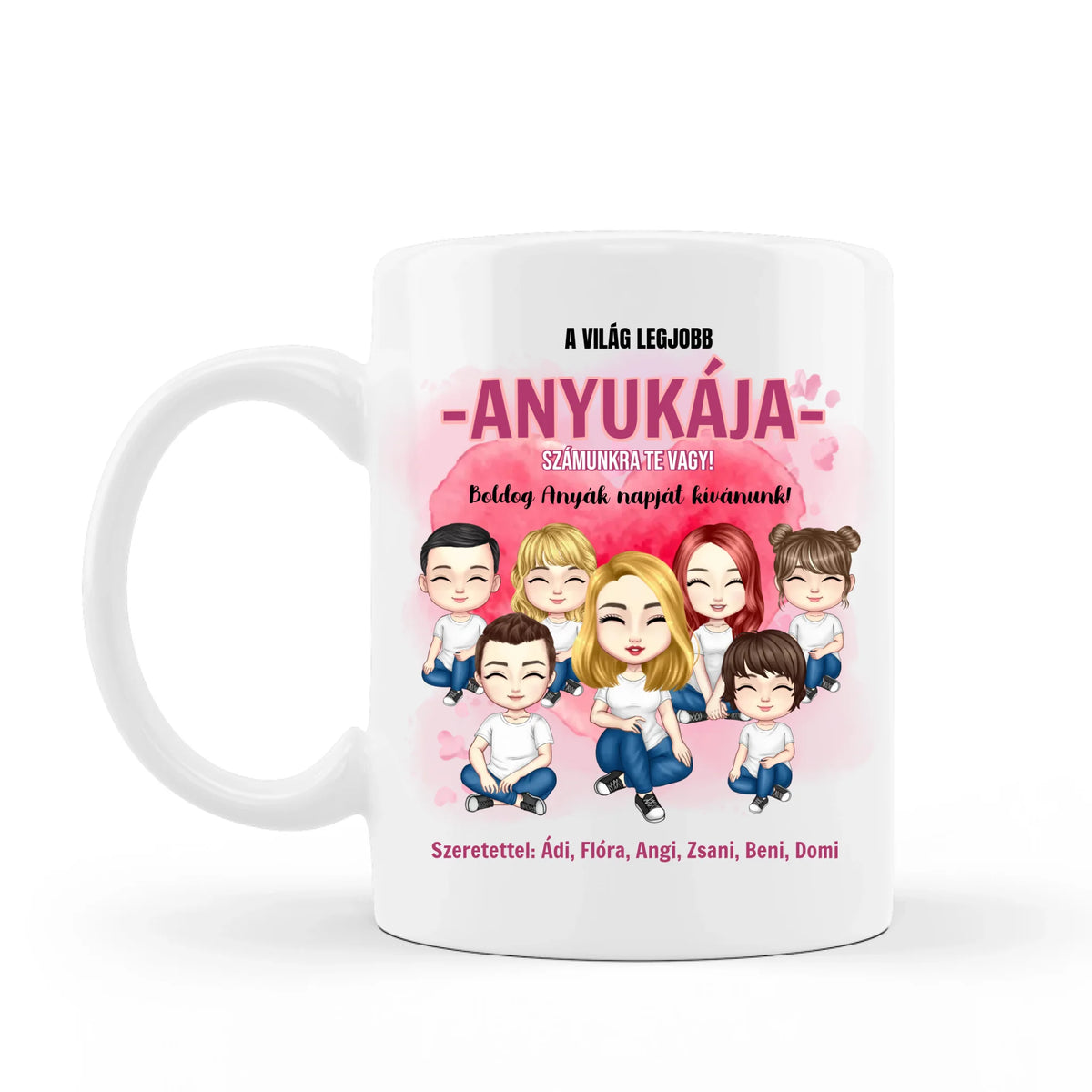 Gyerkőcös bögre anyának