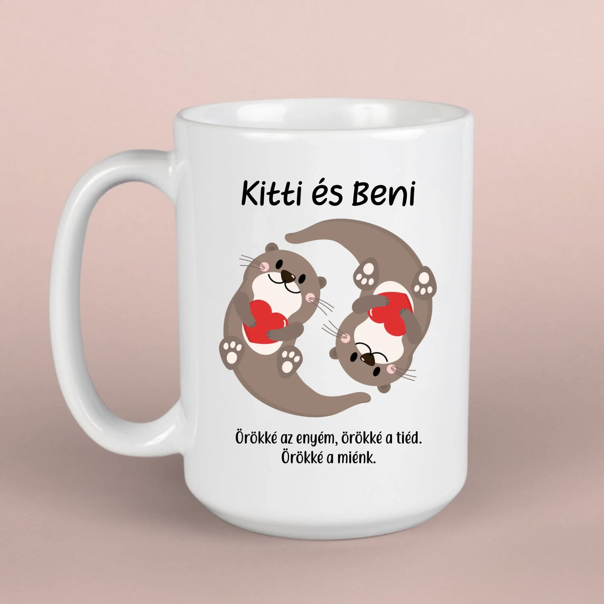 Vidrás bögre pároknak