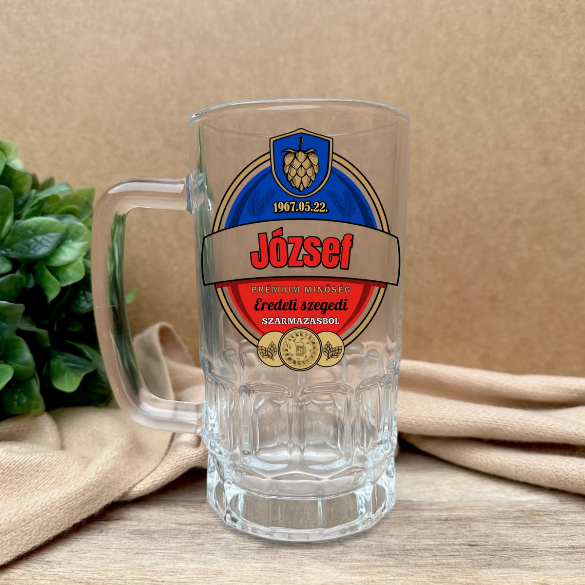 Egyedi neves ajándék férfinak