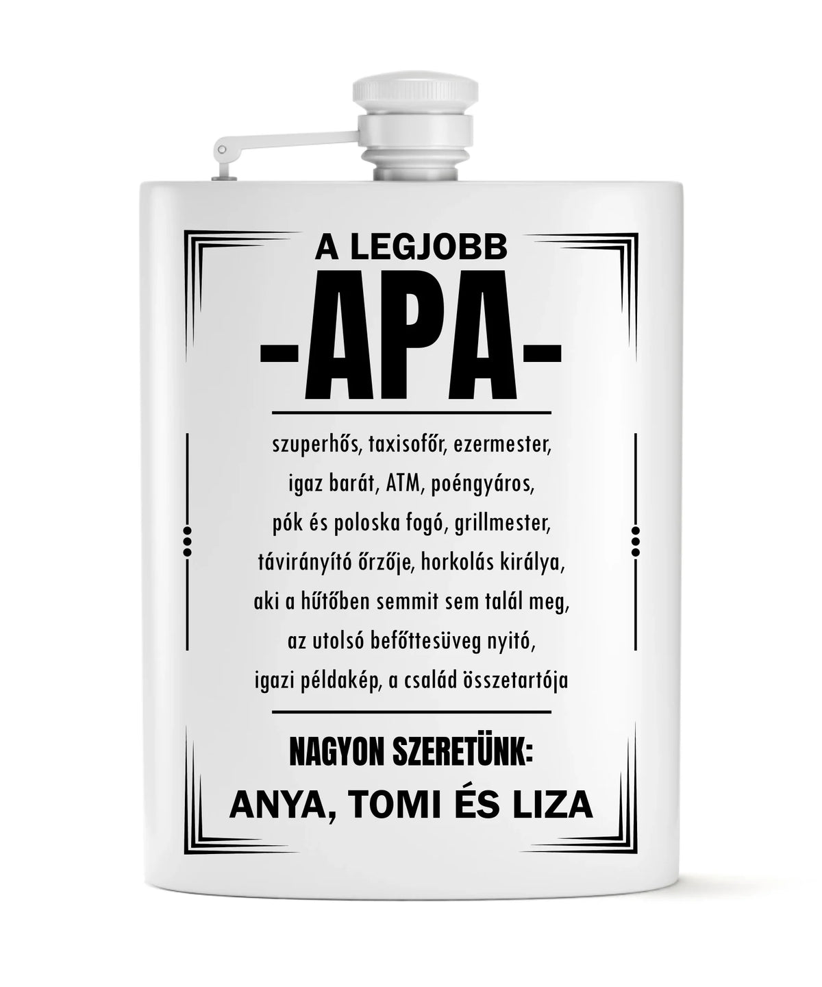 Vicces flaska szett Apák napjára