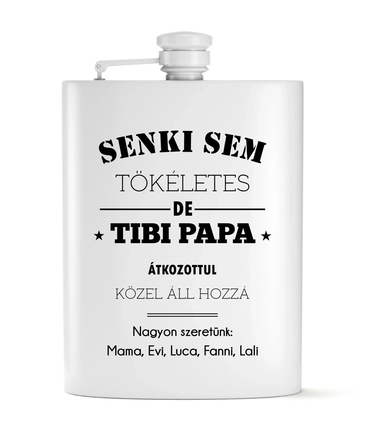 Gravírozott flaska szett nagypapának