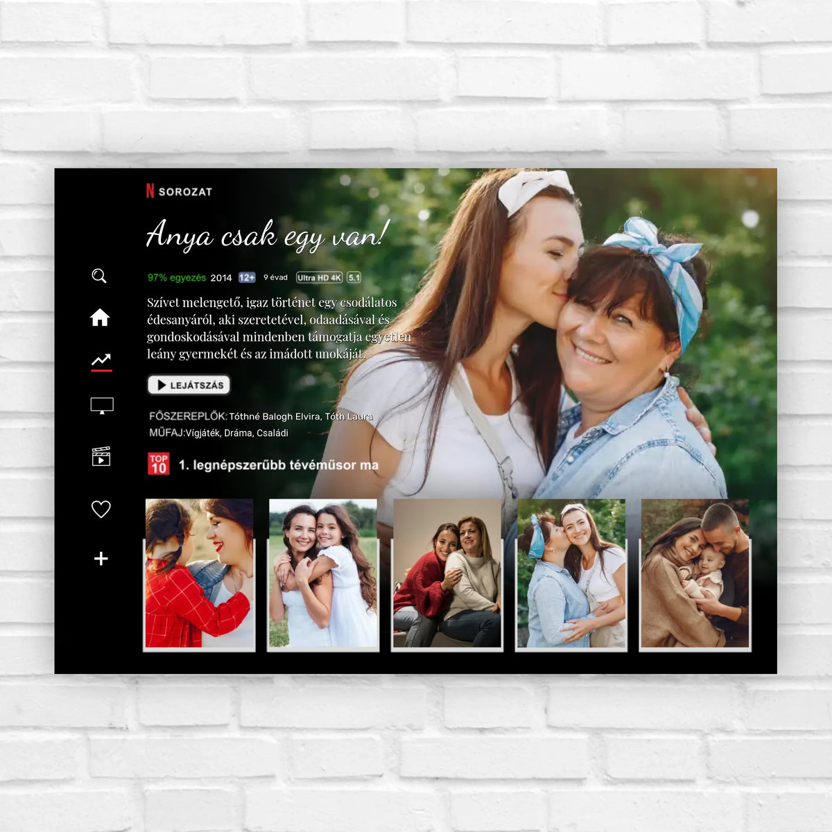 Sorozatos ajándék kép anyának