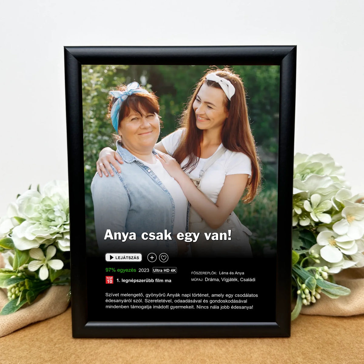 Filmes ajándék kép anyának