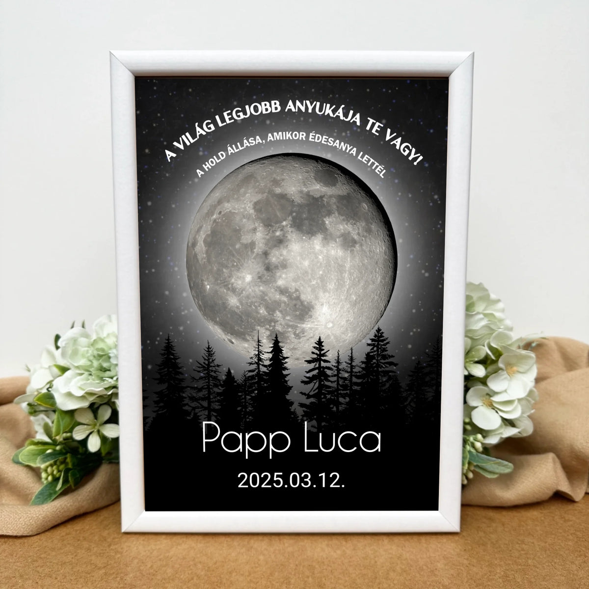 Holdfázis kép édesanyának - 1 gyermekes