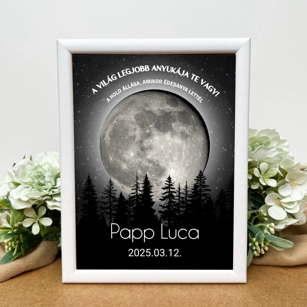 Holdfázis kép édesanyának - 1 gyermekes