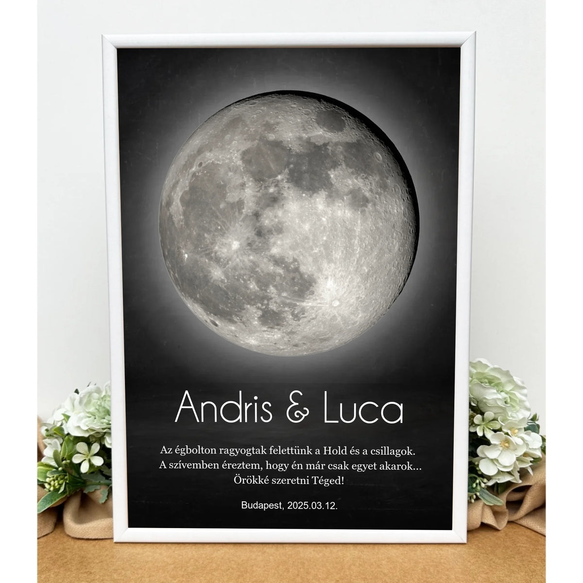 Holdfázis falikép - különleges dekoráció