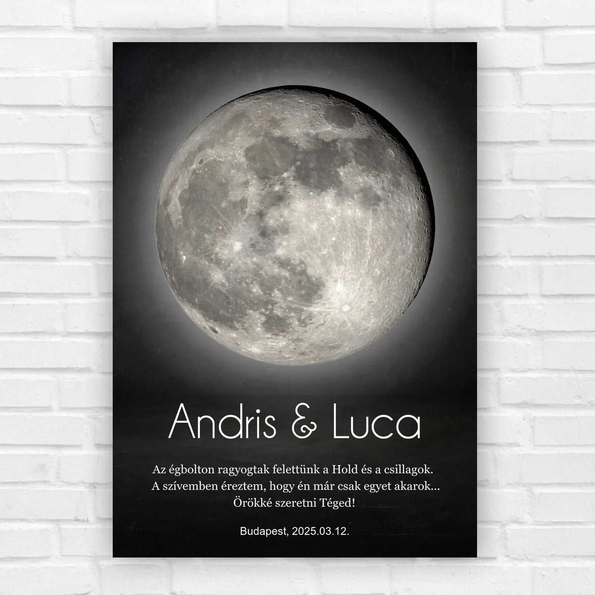 Holdfázis falikép - különleges dekoráció