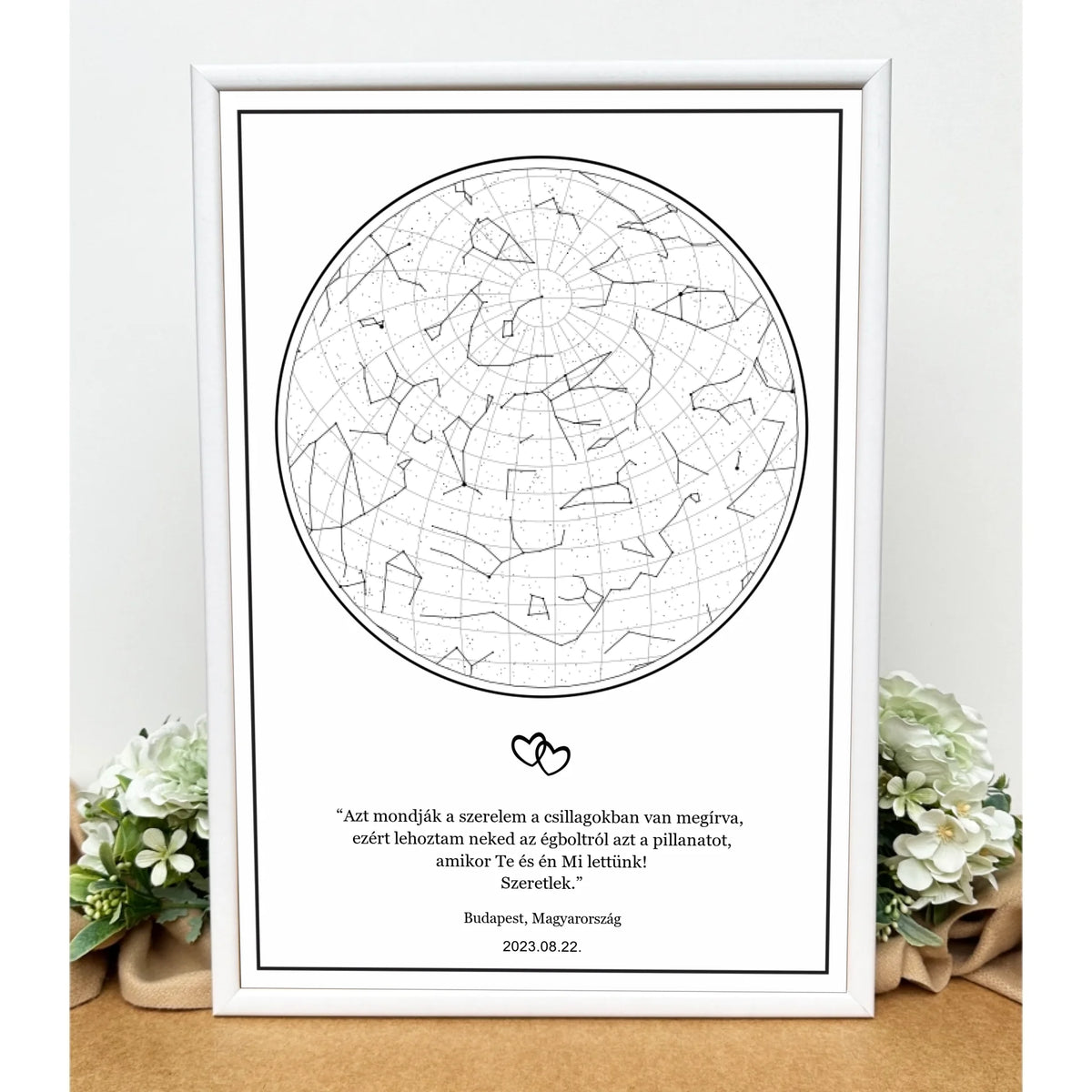 Szerelmes csillagtérkép