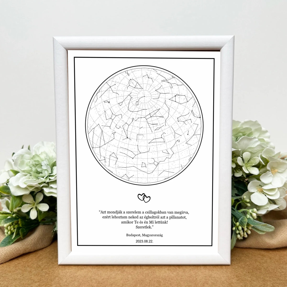 Szerelmes csillagtérkép