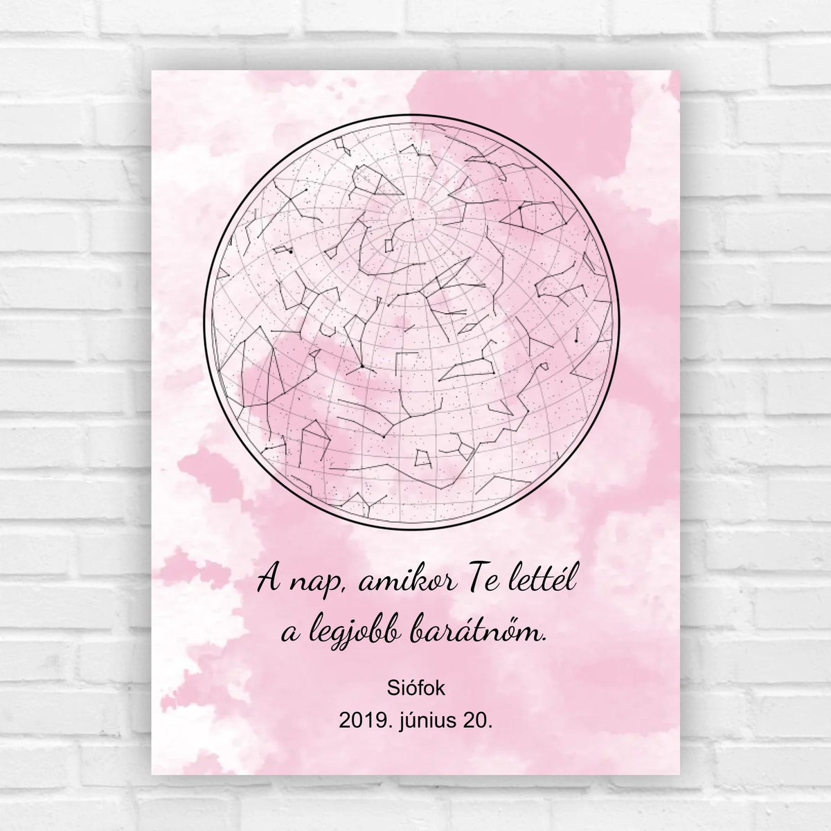 Csillagkép ajándék barátnőknek