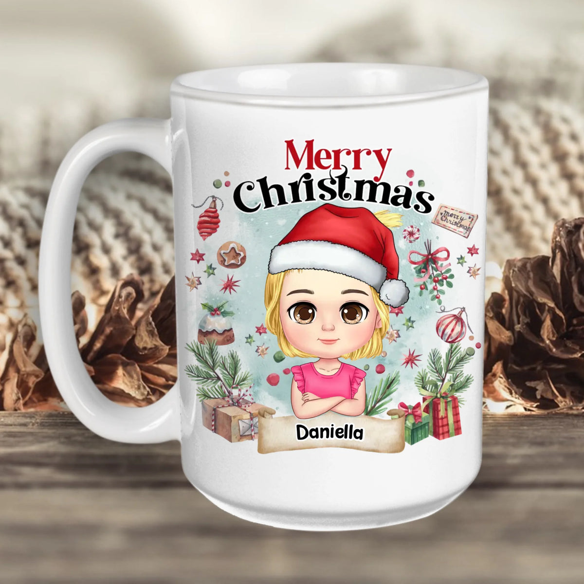 Merry Christmas - bögre lányoknak