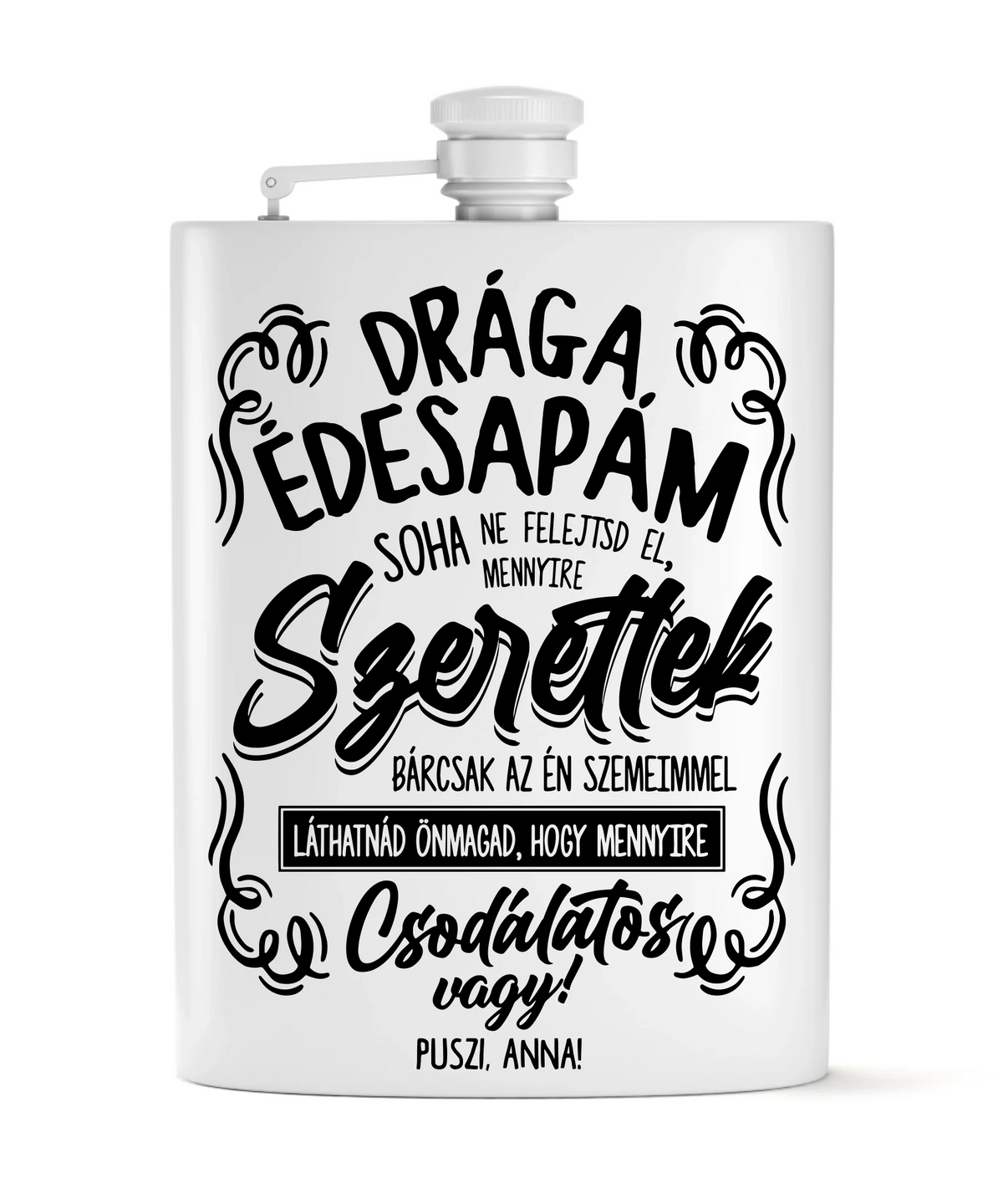 Drága édesapám - flaska szett