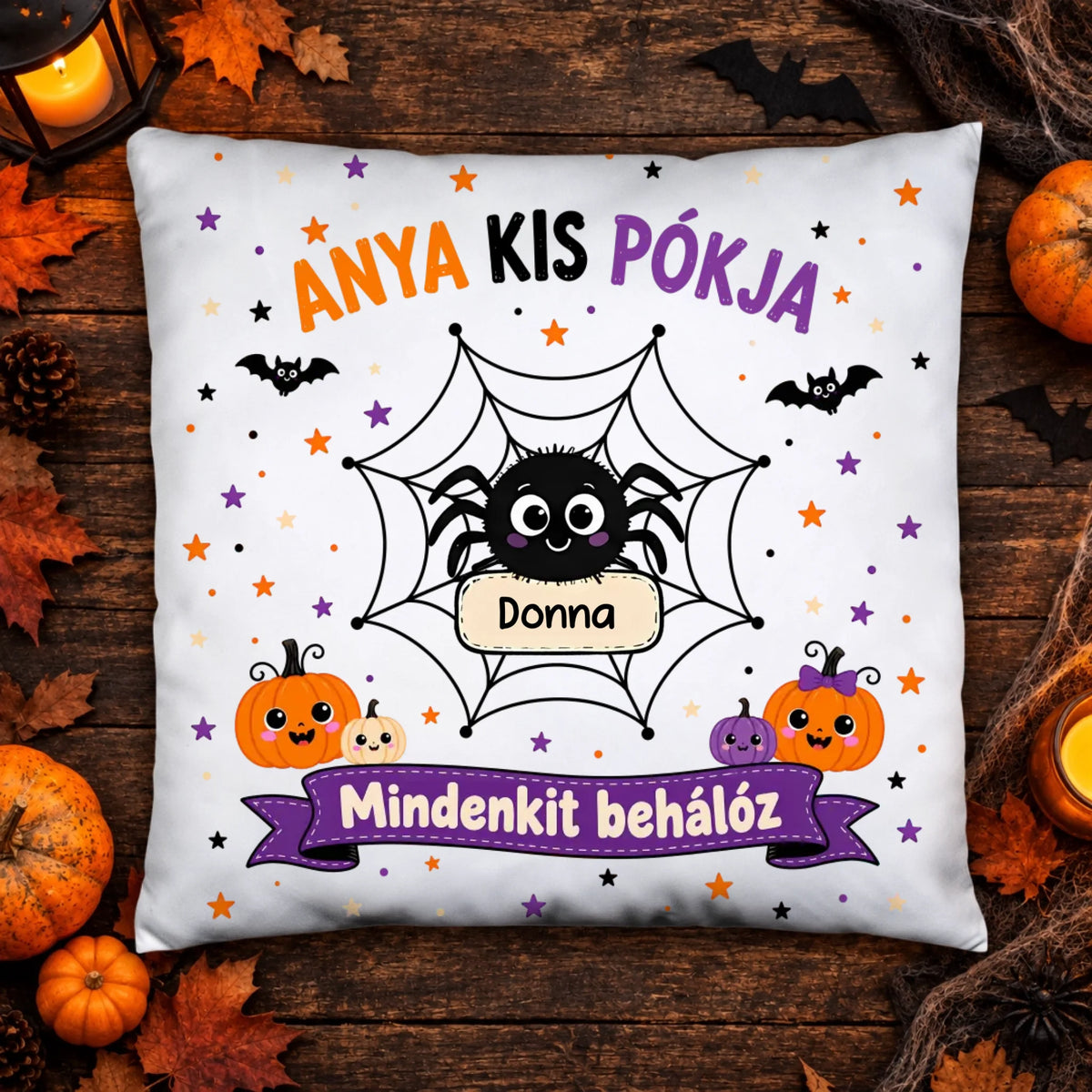 párna halloween