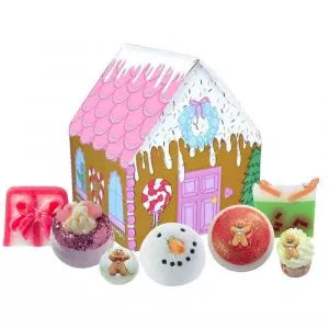 Mézeskalács házikó ajándékcsomag karácsonyra